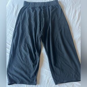 Free People Movement Wide Leg Harem Cropped Casual Sweat Pants sz M (color flaw)